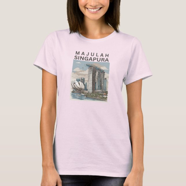 Majulah Singapura T-Shirt (Front)