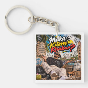 Maka Kitem Khabar? — Susegad Soul Always Key Ring