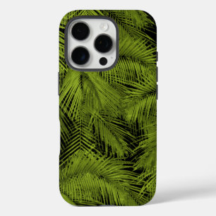 Makana Palms Hawaiian Green iPhone 16 Pro Case