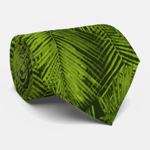 Makana Palms Hawaiian Tropical Leaves Tie