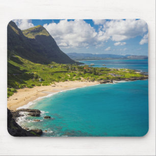 Makapuu Beach Coastline Mouse Mat