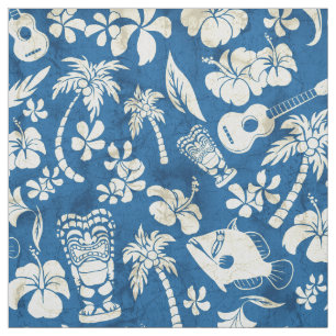 Makapuu Beach Hawaiian Batik Fabric