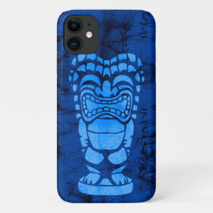 Makapuu Beach Hawaiian Laughing Tiki Batik iPhone 11 Case