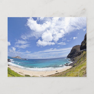 Makapuu Beach in Oahu, Hawaii. Postcard