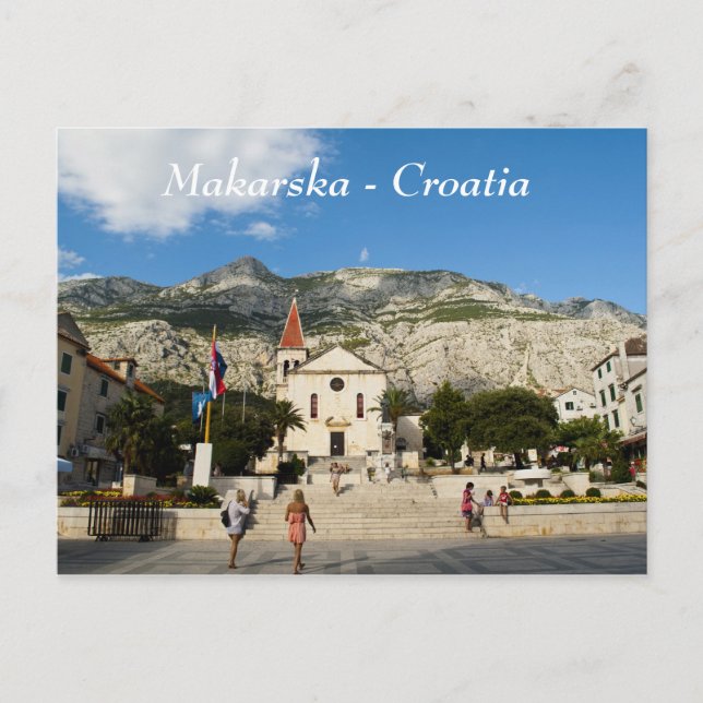 Makarska - Croatia Postcard (Front)