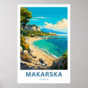 Makarska Croatia Travel Print