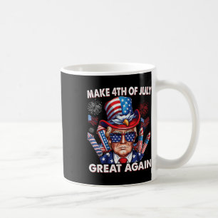 Make 4th Of July Great Again 4th July Trump 4th Ju Coffee Mug