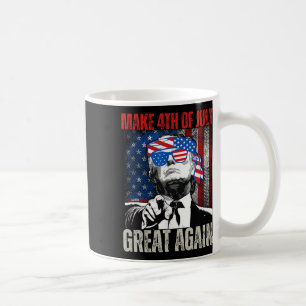 Make 4th Of July Great Again Funny Trump American Coffee Mug