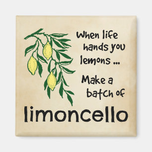 Make a Batch of Limoncello Magnet
