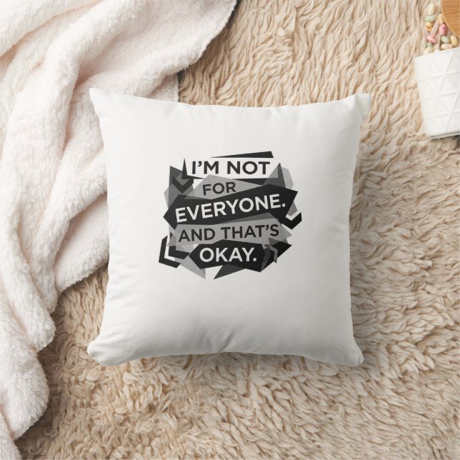 Make a bold statement with this modern cushion (Blanket)