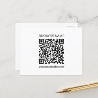 Make a Business QR Code Instantly & Editable Text