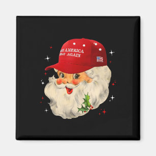 Make A Christmas Great Again Funny Xmas Trump Sant Magnet