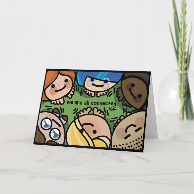 make a connection. card (Front)