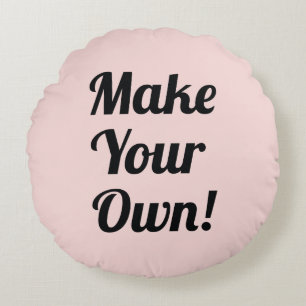 Make a Custom Printed Round Cushion