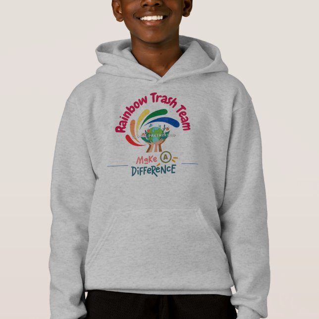 Make A Difference Hoodie for Boys (Front)