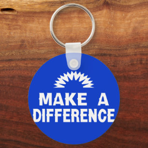 Make a Difference Key Ring