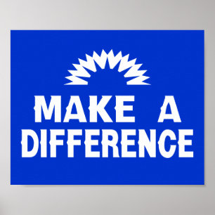 Make a Difference Poster