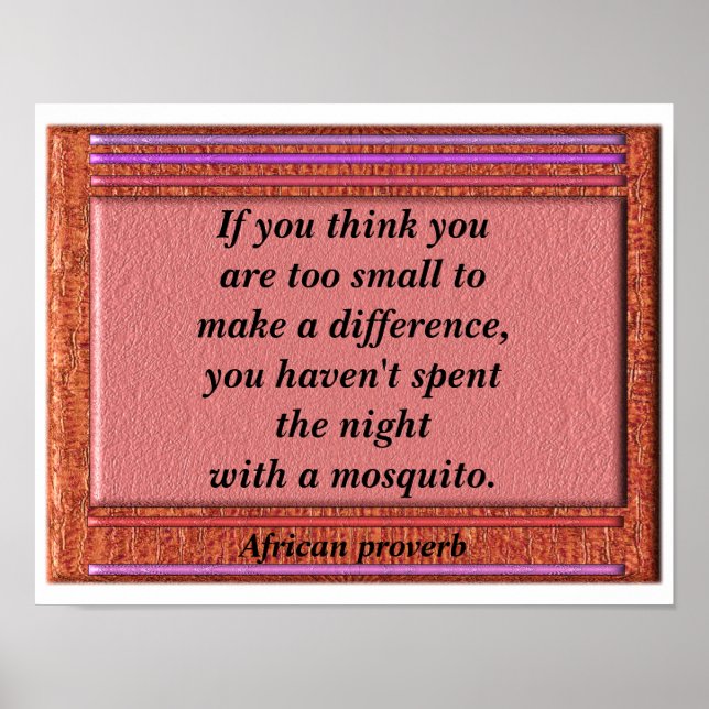 Make a difference - poster (Front)