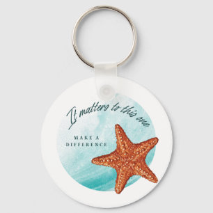 Make A Difference, Starfish Story. Key Ring