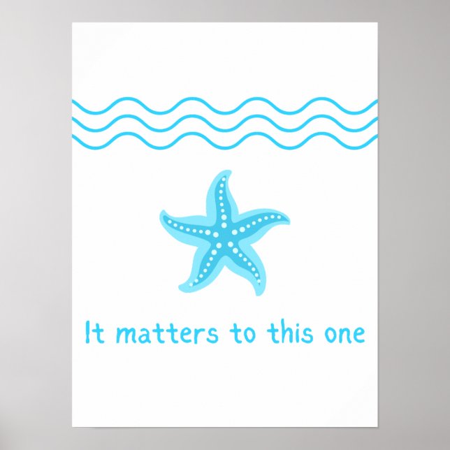 Make A Difference, Starfish Story. Poster (Front)