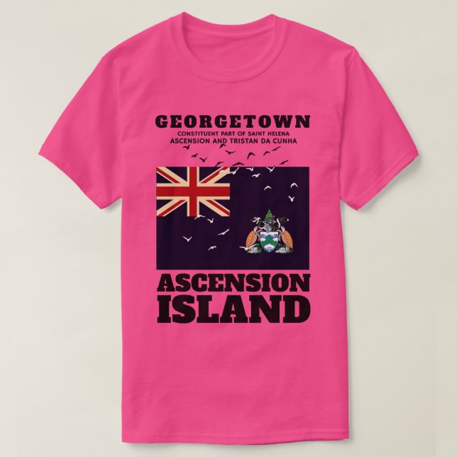 make a journey to Ascension Island T-Shirt (Design Front)