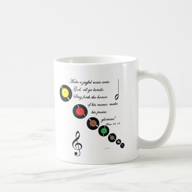 Make a joyful noise Mug (Right)