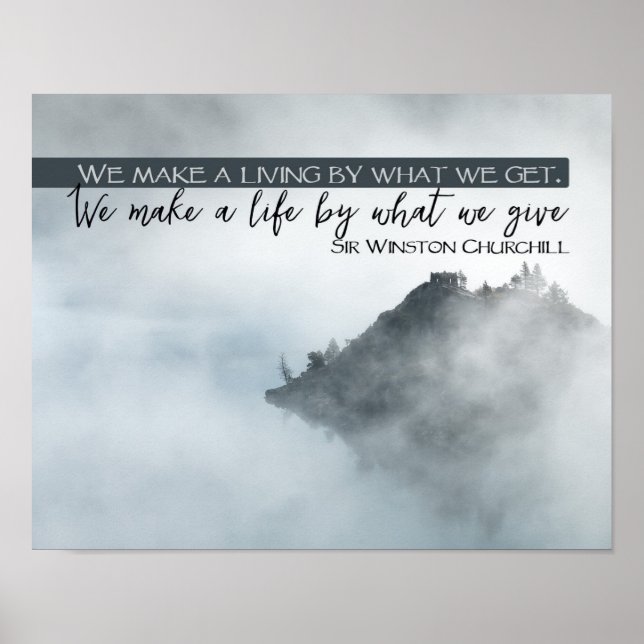 Make A Life Poster (Front)