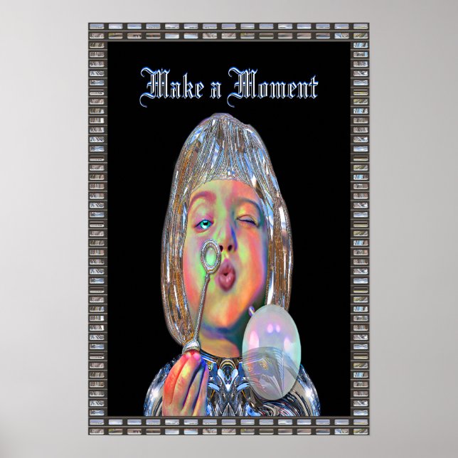 Make a Moment Poster Customisable (Front)