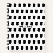 Make a note school or work Spiral Notebook