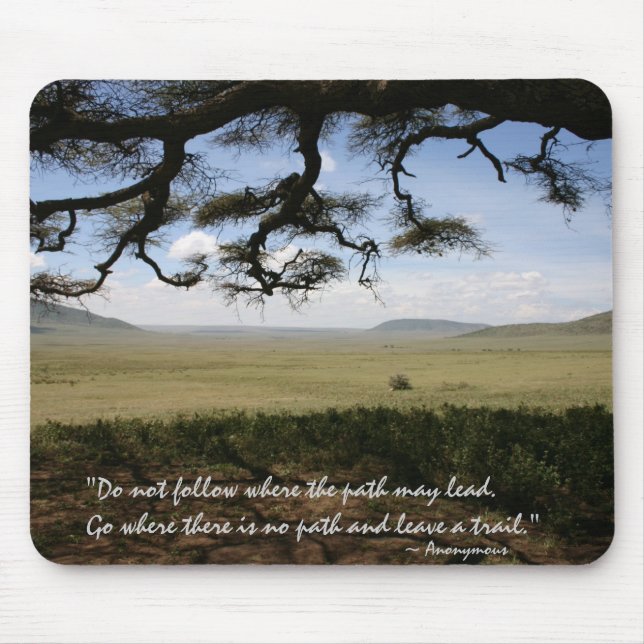 Make A Path - Mousepad (Front)