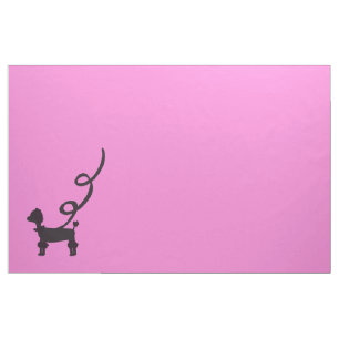 Make A Poodle Skirt Pink Fabric