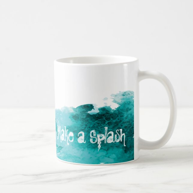 Make A Splash Customisable Coffee Mug (Right)