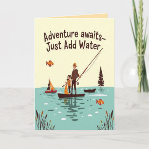 Make a Splash on Your Birthday Card