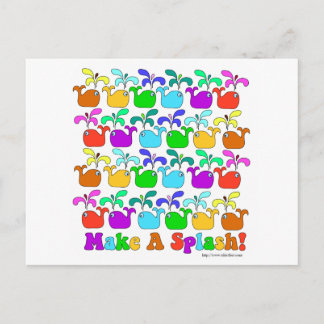 Make A Splash Postcard