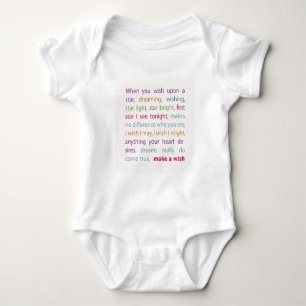 Make a Wish Baby Bodysuit
