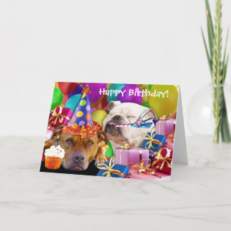 Make a wish & blow! Happy Birthday Greeting Card