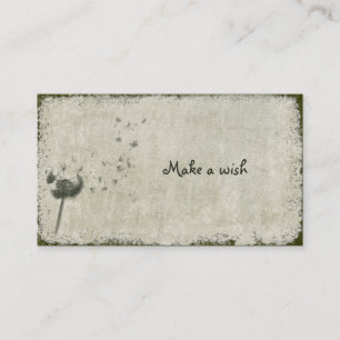 make a wish business card