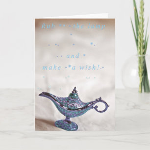 Make a wish! card