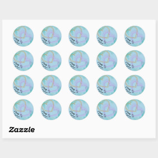 Make a Wish Classic Round Sticker