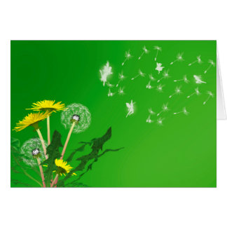 Make a wish dandelion