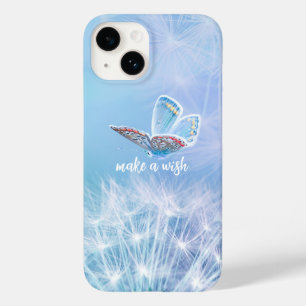 Make a Wish Dandelion and Butterfly Design Case-Mate iPhone 14 Case