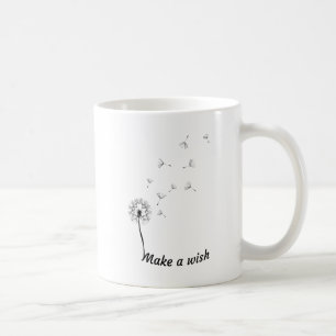 Make a Wish Dandelion Drinking Mug