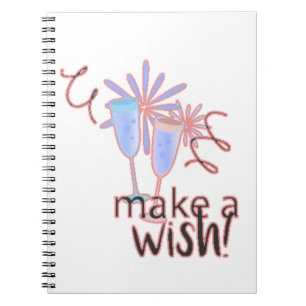 Make a Wish Hardcover Notebook