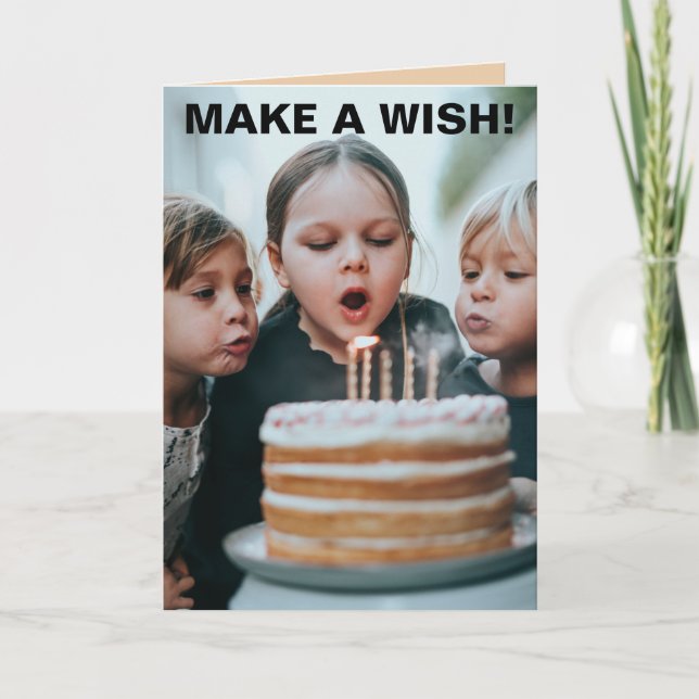 MAKE A WISH "INNER CHILD" HAPPY BIRTHDAY CARDS (Front)
