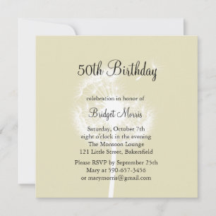 Make a Wish Invitation