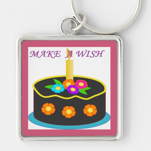 MAKE A WISH KEY RING (Front)