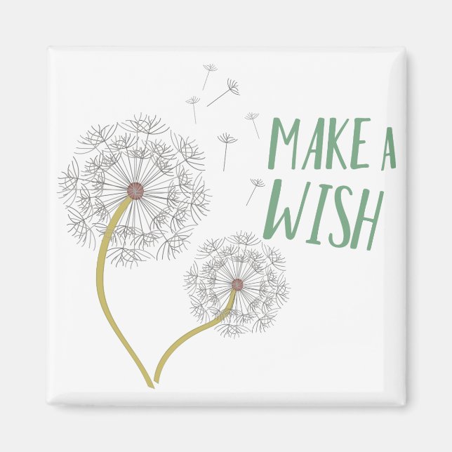 Make A Wish Magnet (Front)