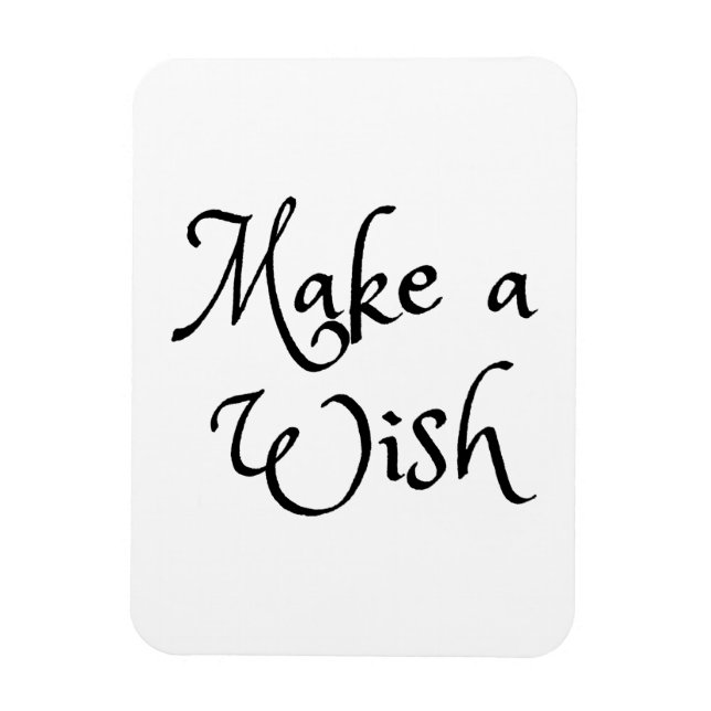"Make A Wish" Magnet (Vertical)