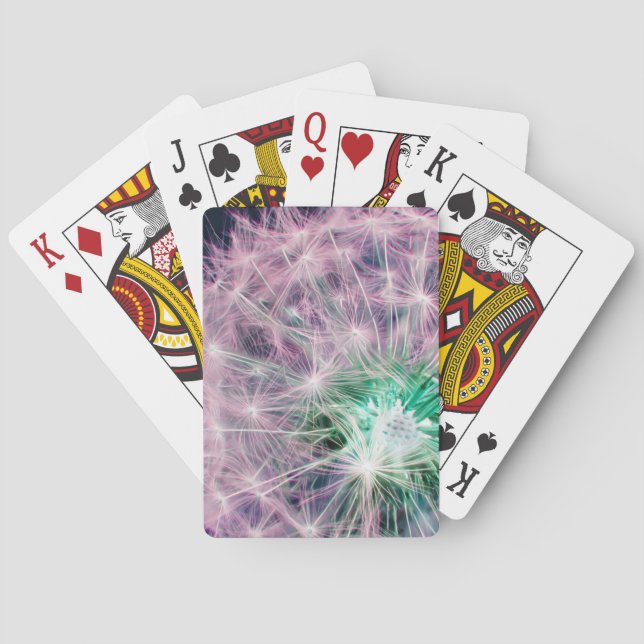 Make a wish modern playing cards (Back)