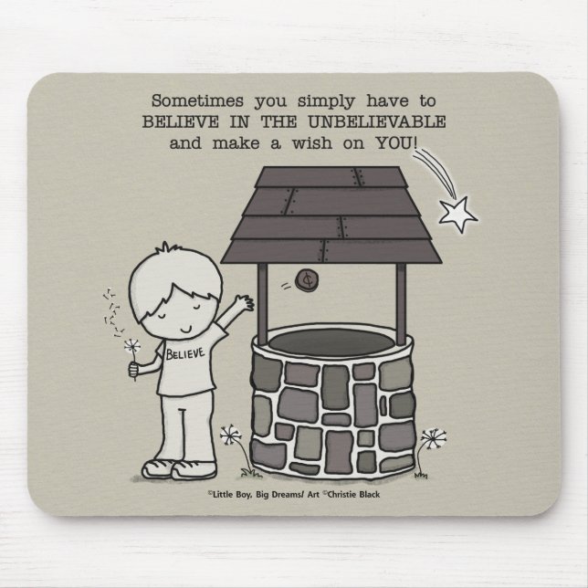 Make a Wish on You! Mouse Mat (Front)